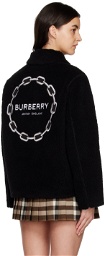 Burberry Black Chain Jacket