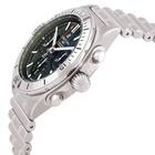 Breitling Chronomat B01 42 Chronograph Automatic Green Dial Mens Watch AB0134101L2A1