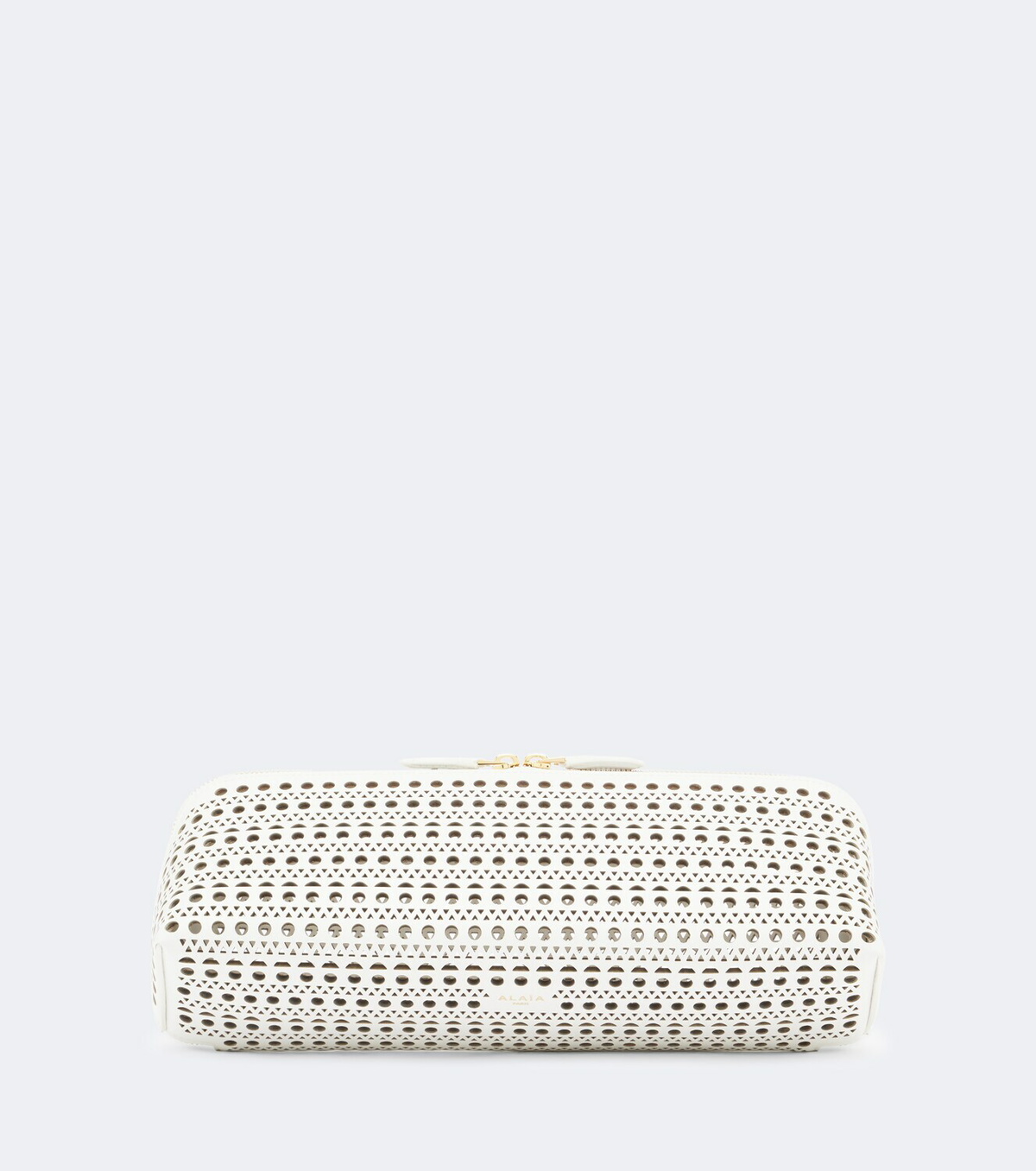 Alaïa Delta Small leather clutch