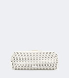 Alaïa Delta Small leather clutch
