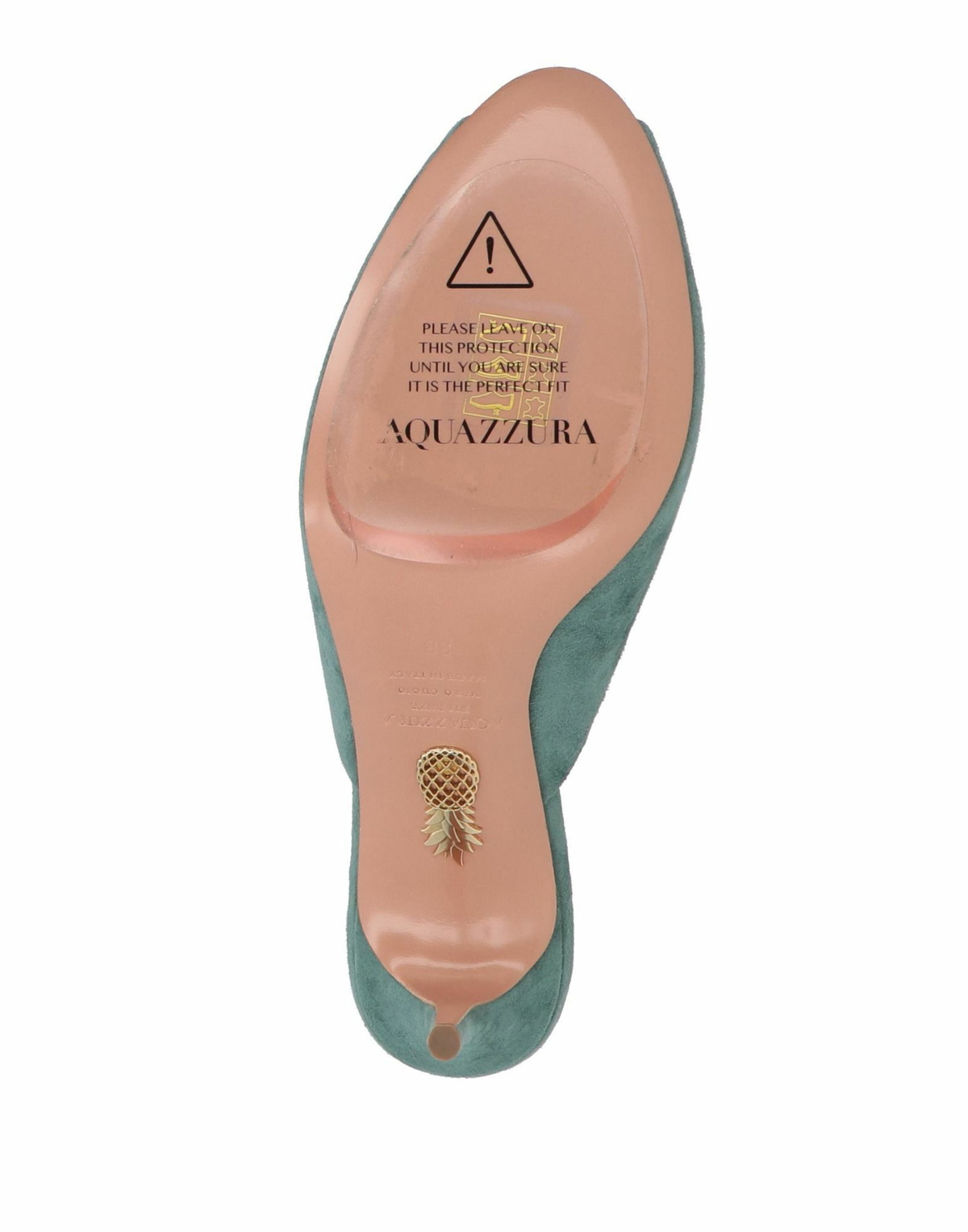 Aquazzura Womens Sandals Deep teal