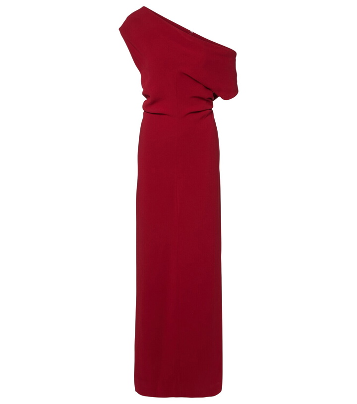 Photo: Proenza Schouler Rosina one-shoulder crêpe gown