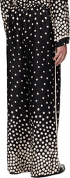Anna Sui Black Polka Pyjama Pants