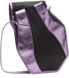 Kiko Kostadinov Gray & Purple Solva Bag