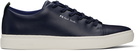 PS by Paul Smith Navy Leather Lee Sneakers