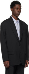 Acne Studios Black Single-Breasted Blazer