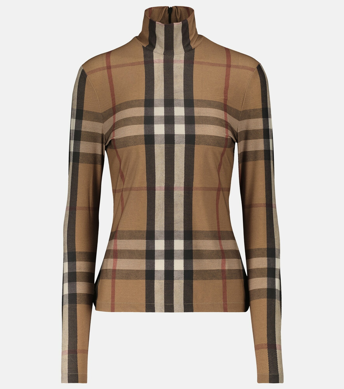 Burberry - Vintage Check turtleneck top Burberry