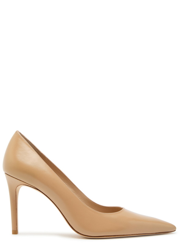 Photo: Stuart Weitzman Stuart Power 85 Leather Pumps