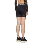 Versace Underwear Black Cycling Shorts