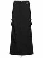 COPERNI - Tailored Cool Wool Blend Cargo Skirt