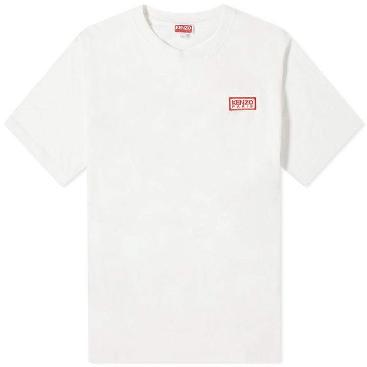Photo: Kenzo Men's Logo T-Shirt in Off White
