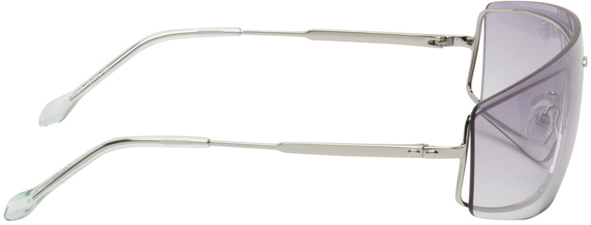 Isabel Marant Silver Show Shield Sunglasses
