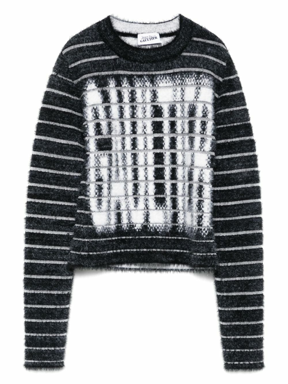 Jean Paul Gaultier x KNWLS off-shoulder wool-blend top Jean