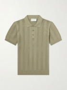 Frescobol Carioca - Vidal Cotton Polo Shirt - Green