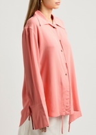Rejina Pyo Saskia tie Shirt Pink