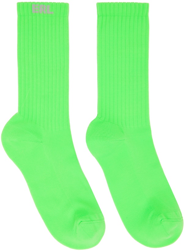 Photo: ERL Green Knit Socks