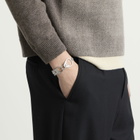 MM6 Maison Margiela Men's Bottle Top Bracelet in Palladio Burattato