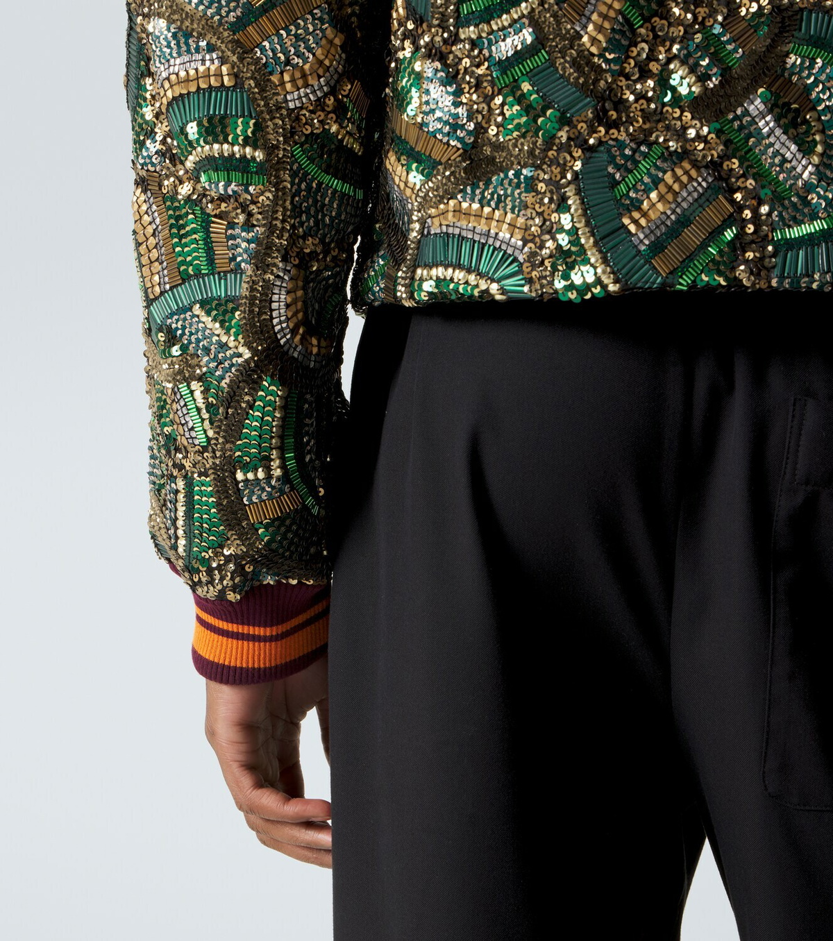 Dries Van Noten Embellished bomber jacket
