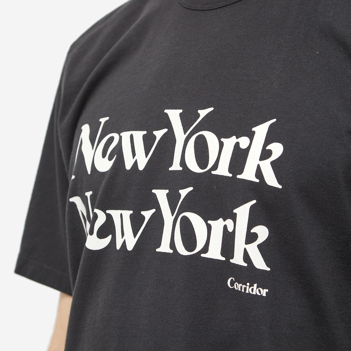 Corridor Men's New York New York T-Shirt in Black