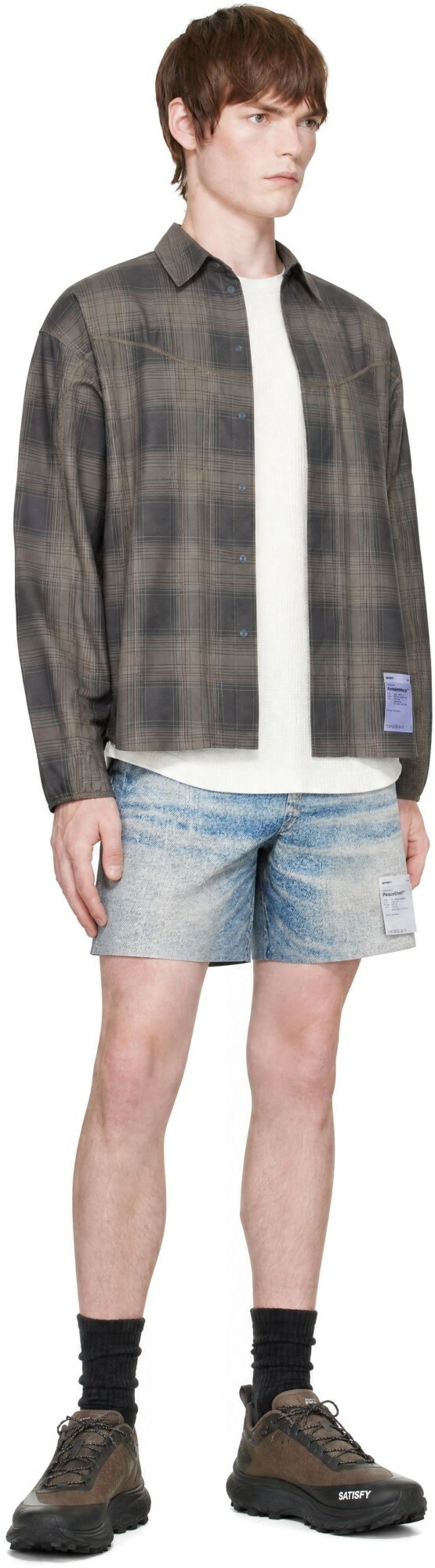 Satisfy Brown AmbientWarp River Shirt