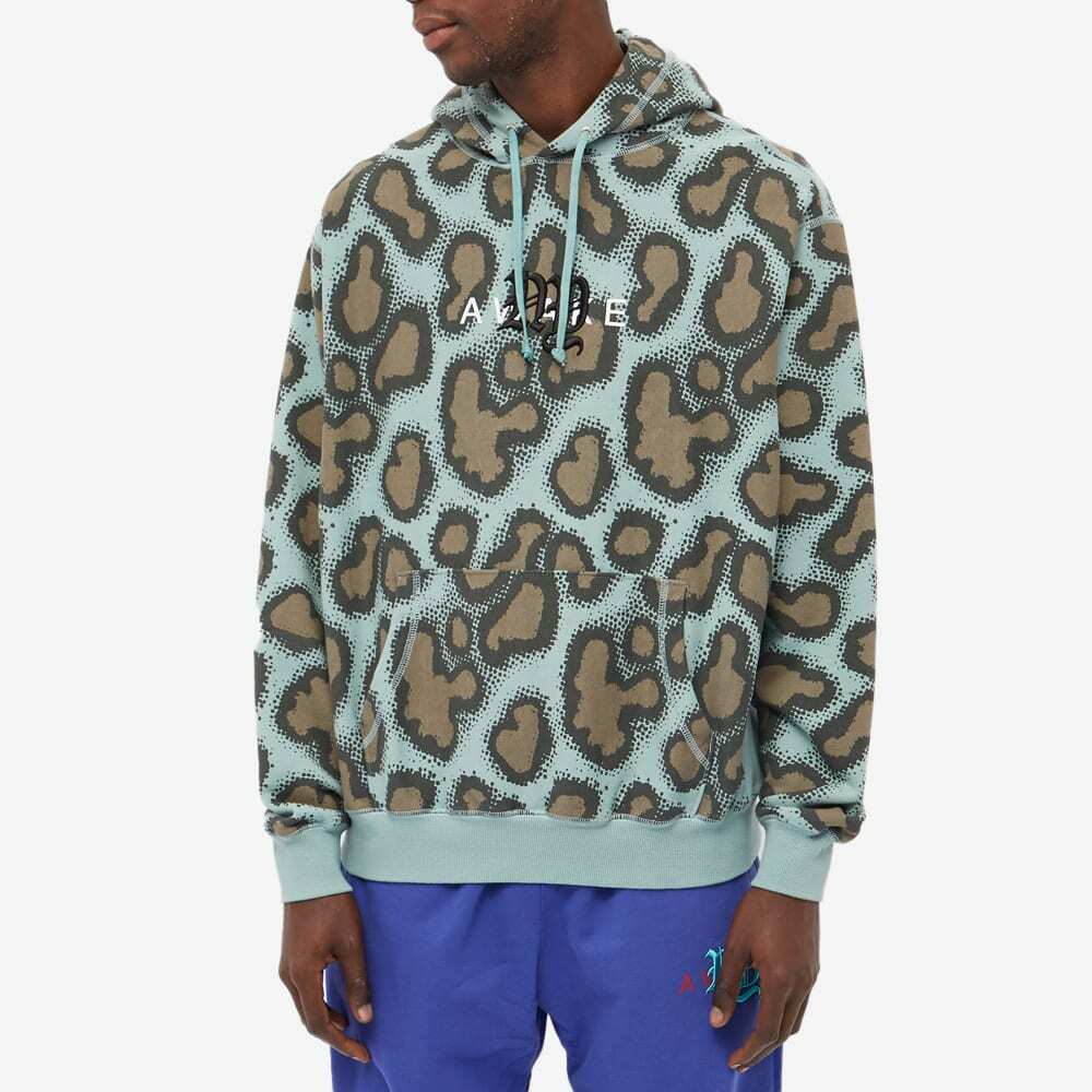 Awake NY Men's College Logo Hoody in Green Awake NY