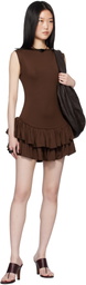 Belle The Label Brown Ballerina Minidress