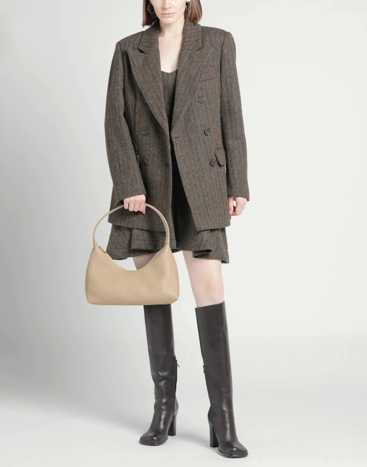 Mansur Gavriel Candy Womens Handbag Taupe