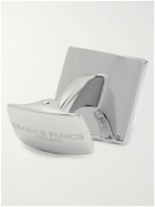 Deakin & Francis - Engraved Silver-Tone Cufflinks