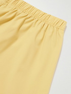 FEAR OF GOD ESSENTIALS - Logo-Appliquéd Stretch-Shell Drawstring Shorts - Yellow