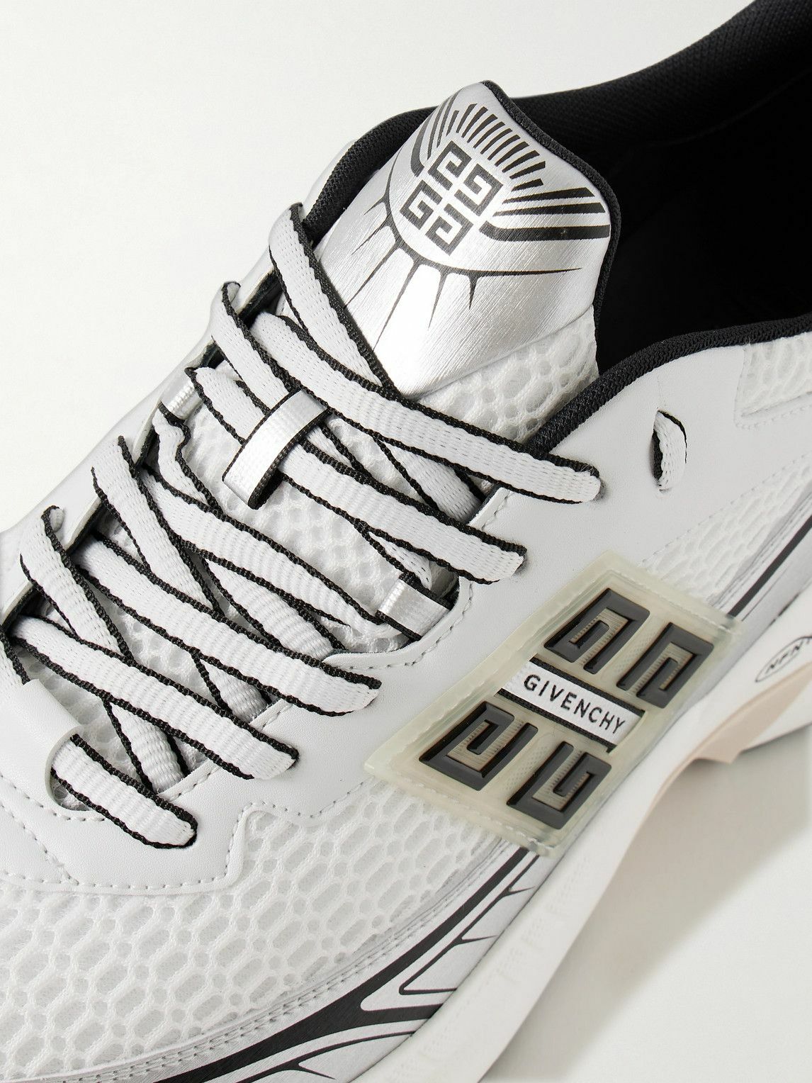 Givenchy - NFNTY-52 Rubber, Mesh and Leather Sneakers