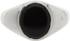 Tom Wood Black Onyx Lizzie Ring