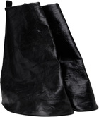 Rick Owens DRKSHDW Black Porterville Low Fetish Chelsea Boots