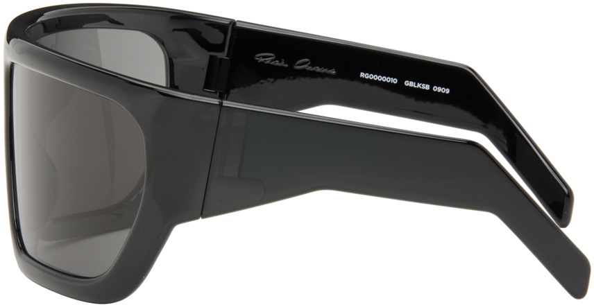 Rick Owens Black Davis Sunglasses Rick Owens