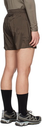 Satisfy Brown Drawstring Shorts