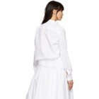 Anton Belinskiy White Drape Blouse
