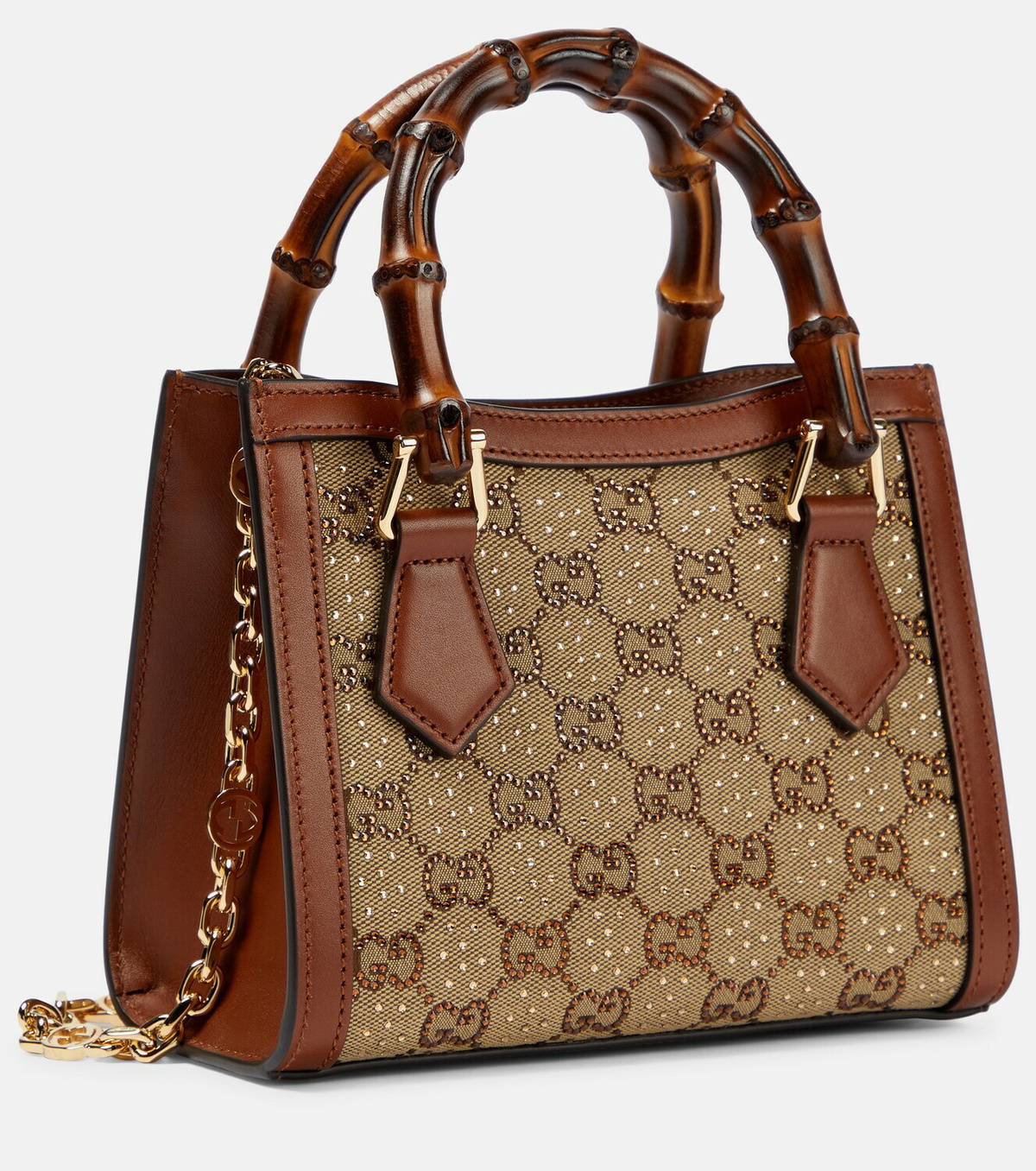 Gucci - Diana Mini GG canvas tote bag