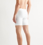 JAMES PERSE - Relaxed Elevated Lotus Jersey Boxer Briefs - White