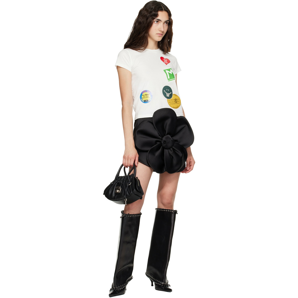 Marc Jacobs Black 'The Cristina Small Satchel' Bag