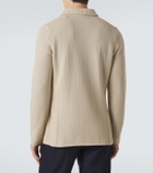 Lardini Double-breasted virgin wool blazer