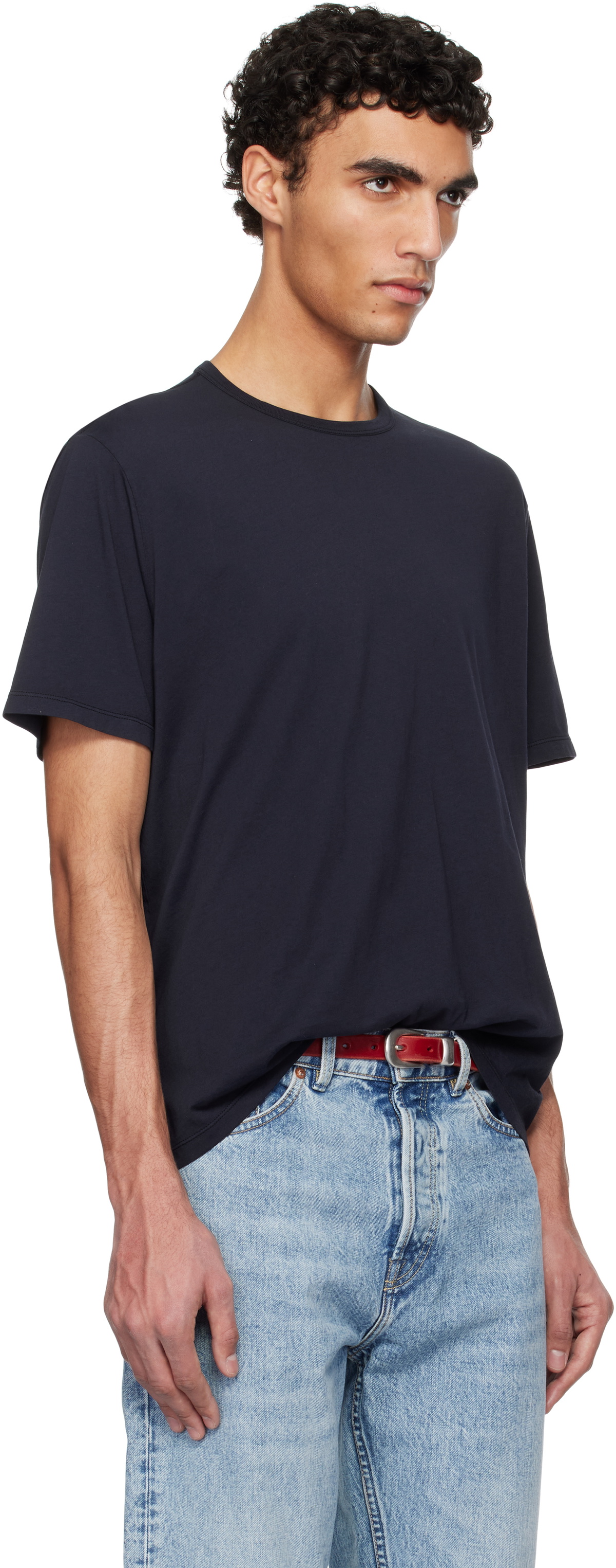 OUR LEGACY NEW BOX T-SHIRT ネイビー 46 OUR LEGACY Navy New Box T-shirt Our Legacy