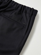 Incotex - Slim-Fit Wool-Blend Trousers - Blue