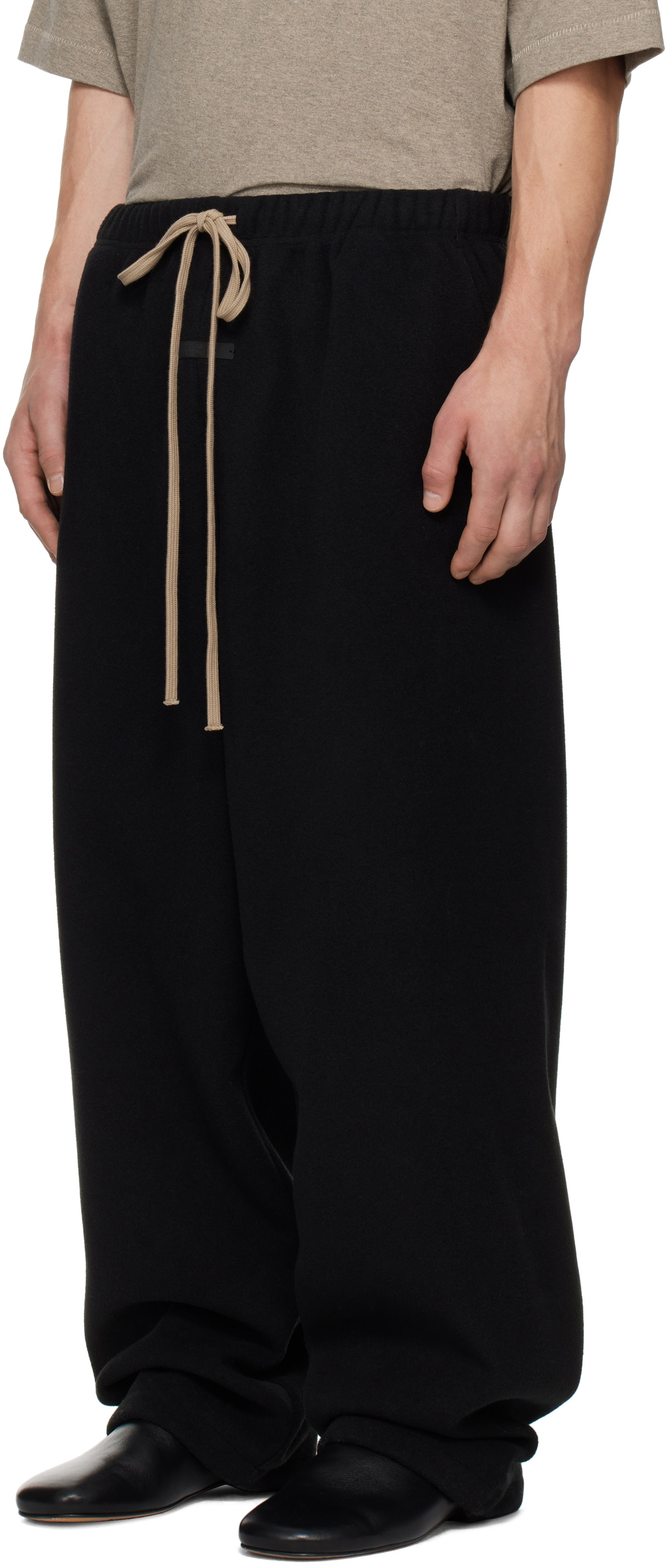 Fear Of God Essentials Relaxed Sweatpants – Black Size M, 100% Authentic