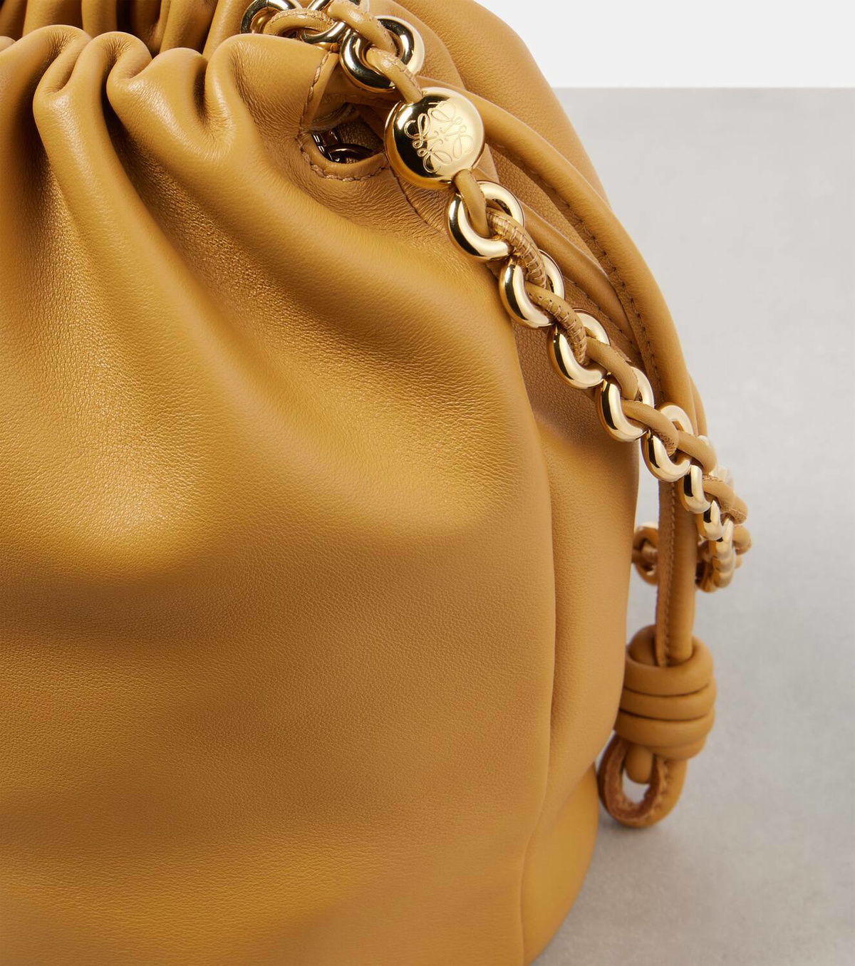 Loewe Flamenco Small leather bucket bag Loewe