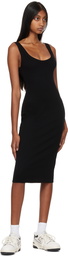 COTTON CITIZEN Black Verona Midi Dress