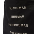 Rick Owens Women's Large Beach Bag in Pearl Black 