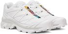 Salomon White XT-6 Sneakers