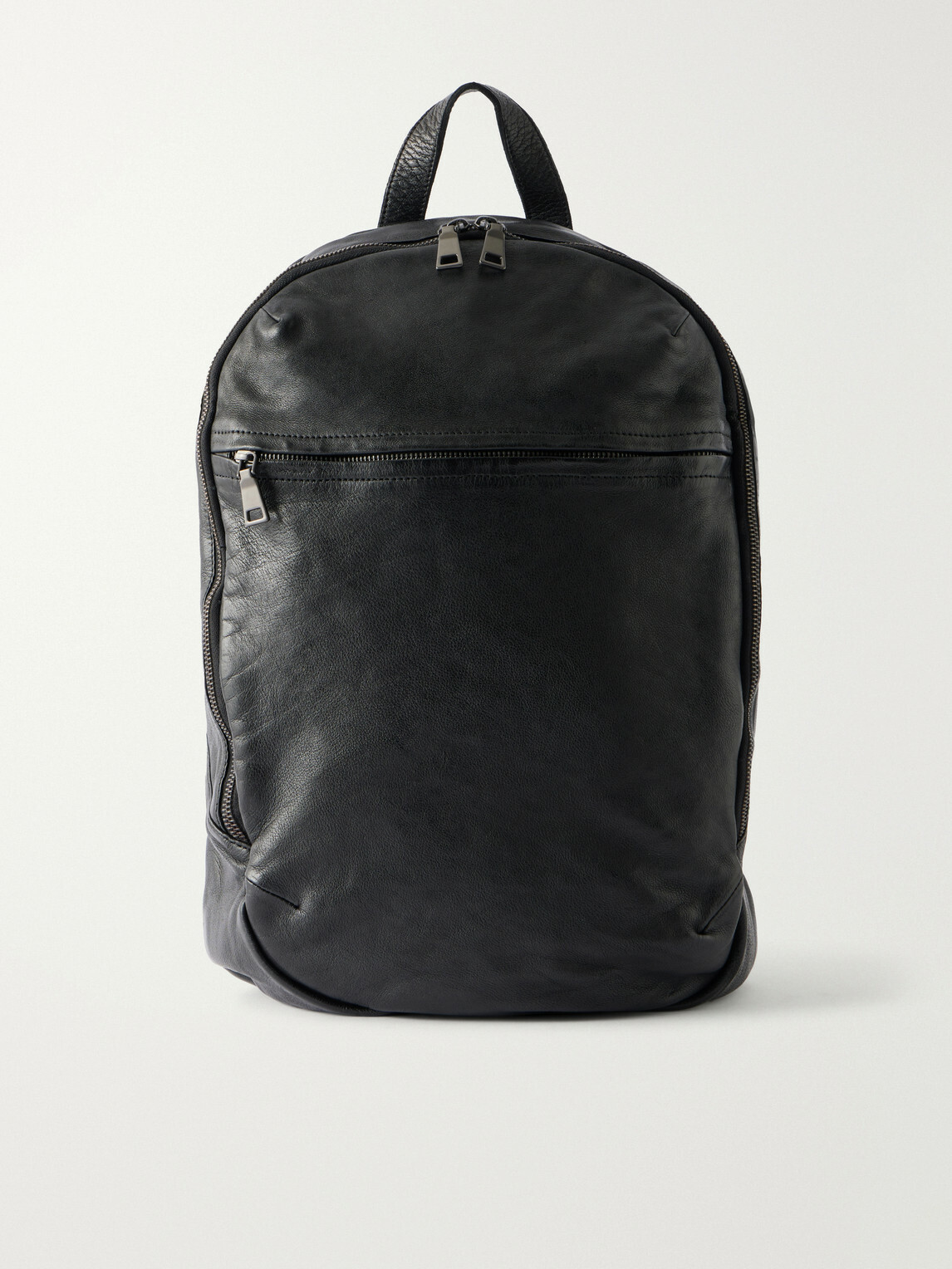 Officine Creative - Recruit/19 Full-Grain Leather Backpack - Black