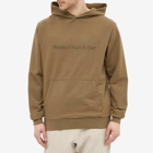 Museum of Peace and Quiet MoP&Q Popover Hoody in Olive