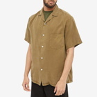Portuguese Flannel Men's Dogtown Vacation Shirt in Olive