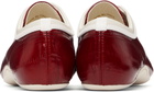 Dries Van Noten Red Ballerina Sneakers